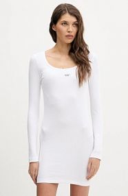 Sukienka Guess Jeans  biała W5BK12.KA0H1