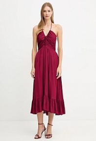 Sukienka Morgan  bordowy ROCE