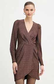 Sukienka Morgan  brązowa RNINO