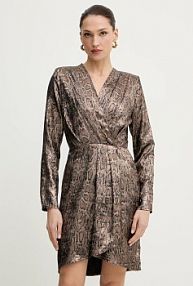 Sukienka Morgan  brązowa RIBIL.F