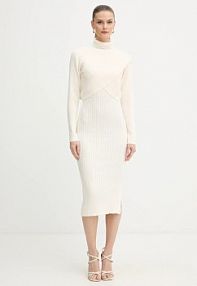 Sukienka Morgan  beżowa RMORIA