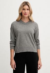 Sweter United Colors of Benetton  szary damski 102HD4032