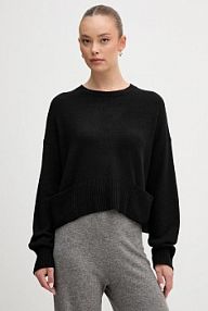 Sweter United Colors of Benetton  czarny damski 126WD10E4