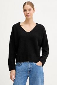 Sweter United Colors of Benetton  czarny damski 126WD402Z