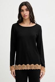 Piżama United Colors of Benetton  czarna damska 3Z123M07X