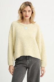 Sweter American vintage  żółty damski EAST18VM