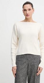 Sweter Sisley  beżowy damski 1KHTL106J