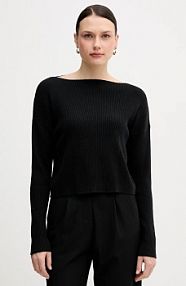 Sweter Sisley  czarny damski 1KHTL106J