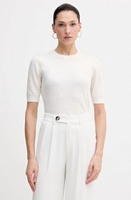 Sweter Sisley  beżowy damski 1SBXM106L