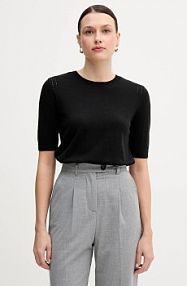 Sweter Sisley  czarny damski 1SBXM106L