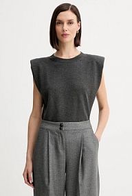 Kamizelka Twinset  szara damska 252TF3031