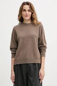 Sweter Boss  brązowy damski 50547883