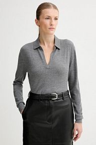 Sweter Calvin Klein  szary damski LV044A305G