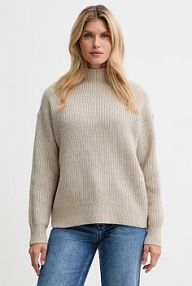 Sweter Calvin Klein  beżowy damski LV044D365G