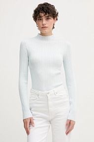 Sweter Calvin Klein Jeans  niebieski damski LV044D348G