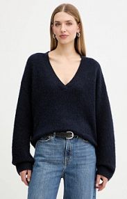 Sweter Boss Orange  granatowy damski 50549185