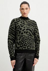 Sweter Morgan  zielony damski MFELIXA