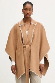 Ponczo Morgan  brązowe 5BELCO