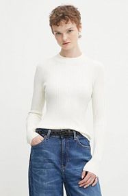 Sweter HUGO  beżowy damski 50549762