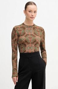 Sweter Barbour  brązowy damski LKN1718