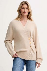 Kardigan Isabelle Blanche  beżowy IS25FW.M152.F