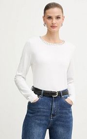 Sweter Morgan  biały damski MBUI