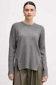 Sweter United Colors of Benetton  szary damski 17Q3D10F9