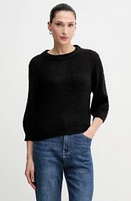 Sweter United Colors of Benetton  czarny damski 1VAAD10F4