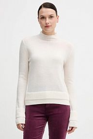 Sweter Sisley  beżowy damski 122WL202B