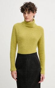 Sweter Sandro Ferrone  zielony damski S9YBFNOME