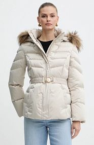 Kurtka puchowa Guess  beżowa damska W5BL31.W2802