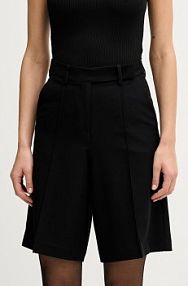 Szorty Sisley  czarne damskie 4KVXL901R