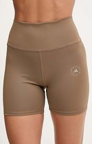 Szorty adidas by stella mccartney  brązowe damskie KA0631