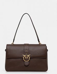 Torebka shopperka pinko  brązowa 105067.A0QO