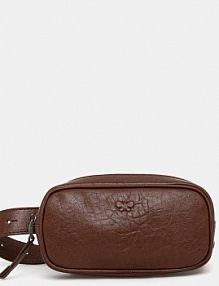 Saszetka nerka Weekend Max Mara  brązowa damska 2525516105600