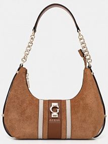 Torebka shopperka Guess  brązowa HWSB78.38180