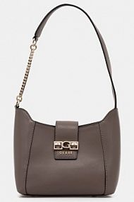 Torebka shopperka Guess  brązowa HWVG98.91010