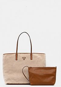 Torebka shopperka Guess  beżowa HWWG95.14290