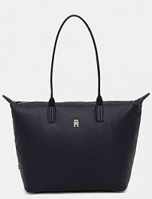 Torebka shopperka Tommy Hilfiger  granatowa AW0AW17705