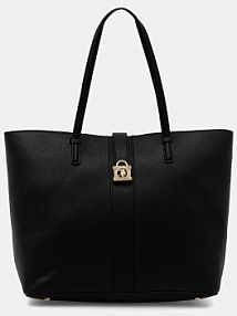 Torebka shopperka U.S. Polo Assn.  czarna BIUWZ8857WVP