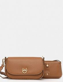 Torebka U.S. Polo Assn.  brązowa BIU0M8871WVP