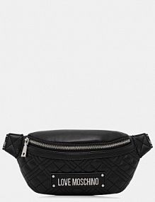 Saszetka nerka Love Moschino  czarna damska JC4003PP0NLA0