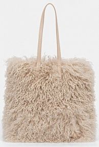 Torebka shopperka United Colors of Benetton  beżowa 62P0DY08R