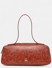 Torebka shopperka United Colors of Benetton  pomarańczowa 66EYDY08U