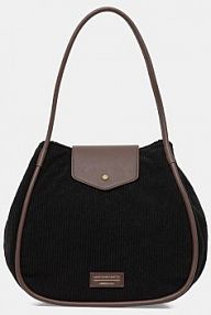 Torebka shopperka United Colors of Benetton  czarna 6X99DY08P