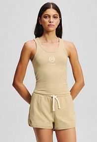 Top Karl Lagerfeld  beżowy damski A3W44006