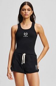 Top Karl Lagerfeld  czarny damski A3W44006