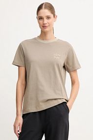 T-shirt Napapijri  zielony damski NP0A88XON1T1