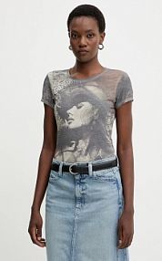 T-shirt Guess  szary damski W5BI33.K37Z0