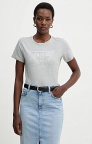 T-shirt Guess  szary damski W5BI18.I3Z14